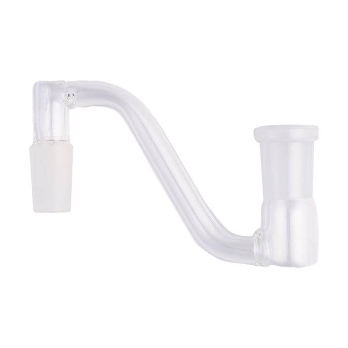 14mm Female to 14mm Male Side Step Glass Adapter
