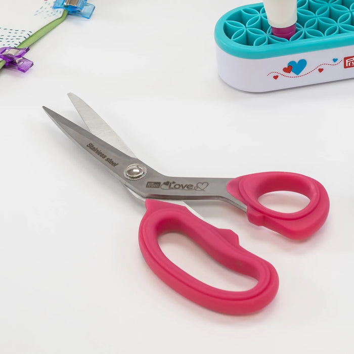 8" DRESSMAKER SCISSORS - Zipper and Thread