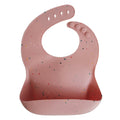 Adjustable Fit Waterproof Bibs - POWDER PINK CONFETTI