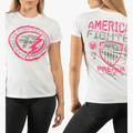 American Fighter Womens Allen Artisan Short Sleeve Tee Pure White Affliction