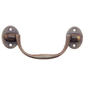 Antique Brass Chest Lift for furniture, Paxton Hardware