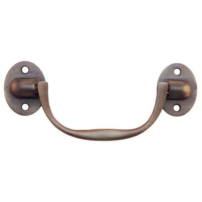 Antique Brass Chest Lift for furniture, Paxton Hardware
