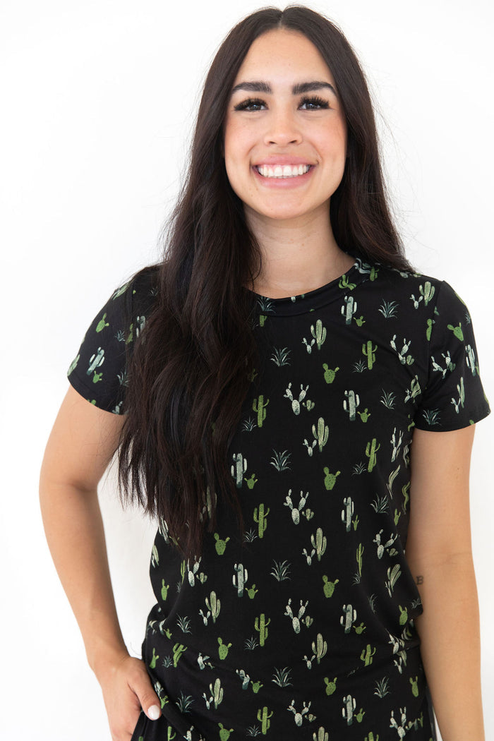 ARIZONA BLACK CACTUS | SHORT SLEEVE