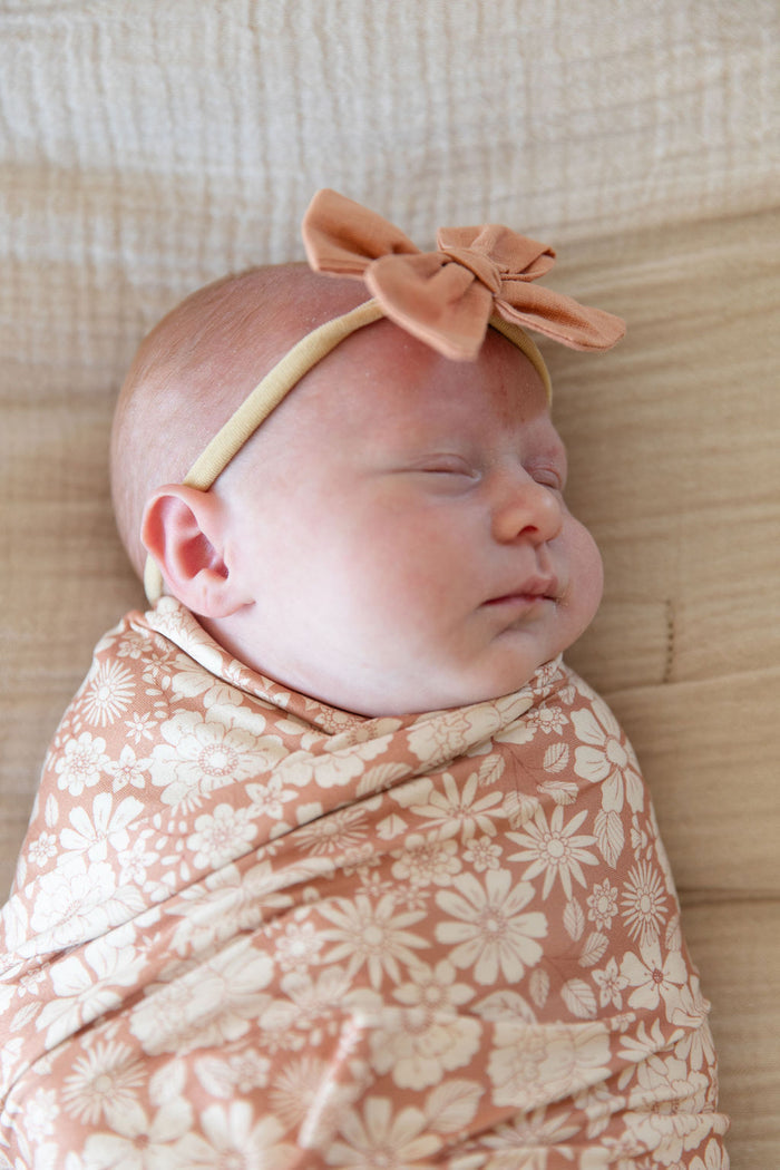 AUTUMN FLORAL | SWADDLE