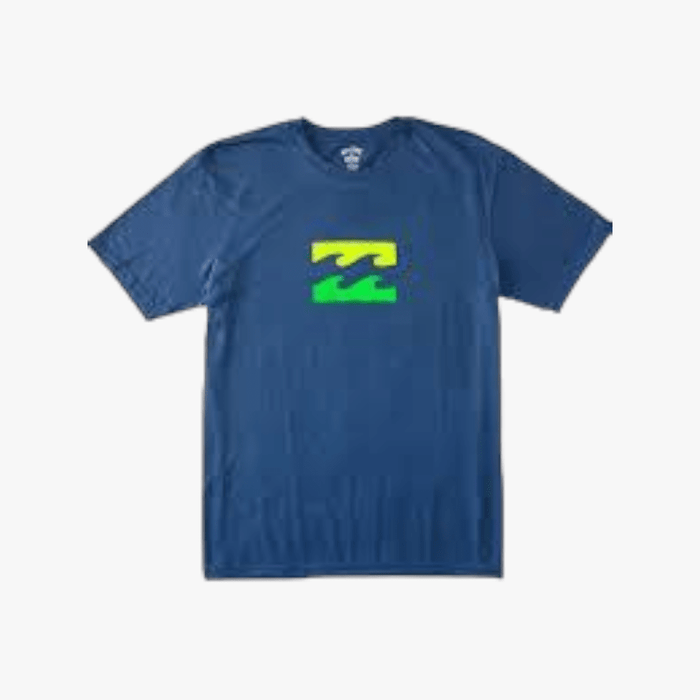Billabong Boys Team Wave Short Sleeve Tee Dark Blue Billabong