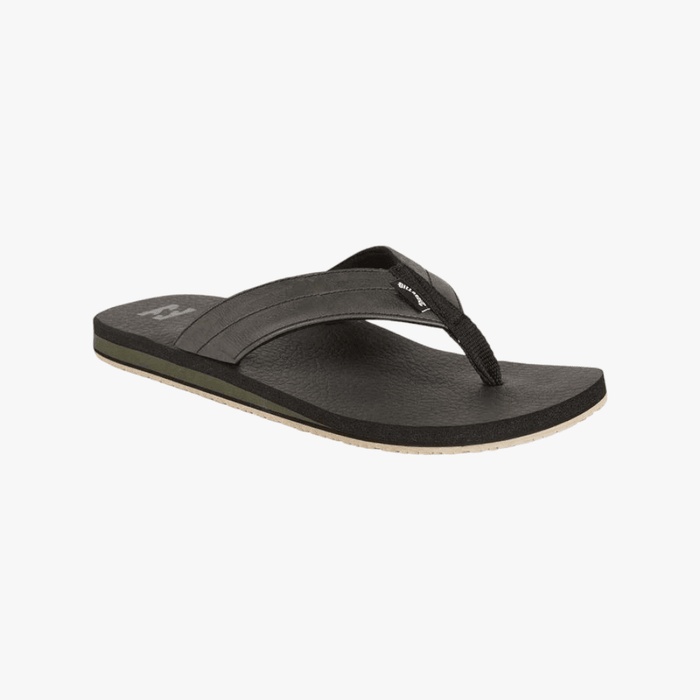 Billabong Mens All Day Impact Cush Sandal Black Billabong