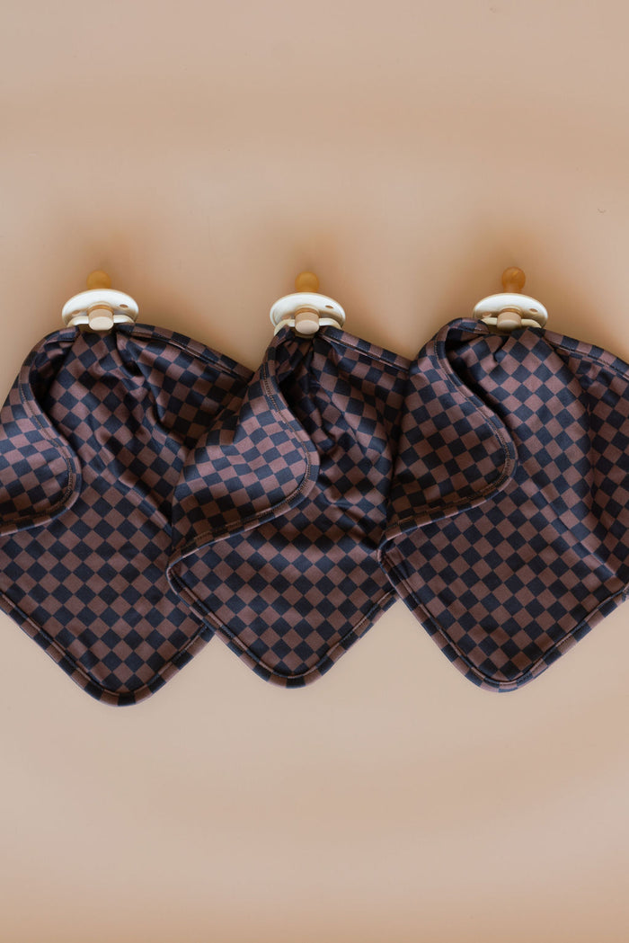 BLACK + BROWN MINI CHECKER | LOVIE