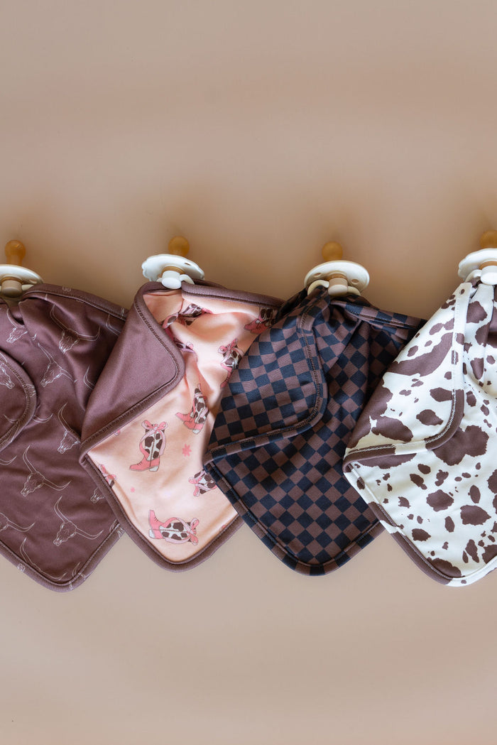 BLACK + BROWN MINI CHECKER | LOVIE