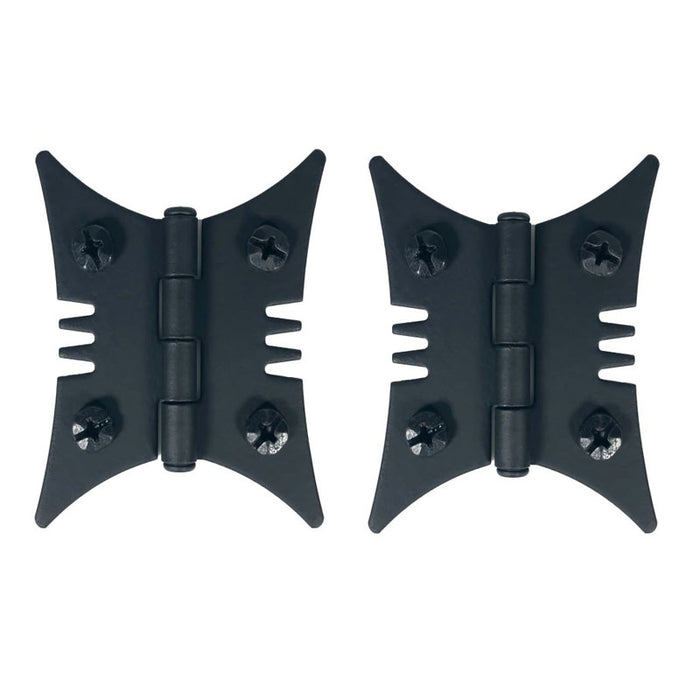 Black Butterfly Hinges for Cabinet Doors - Paxton Hardware