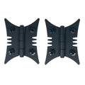 Black Butterfly Hinges for Cabinet Doors - Paxton Hardware