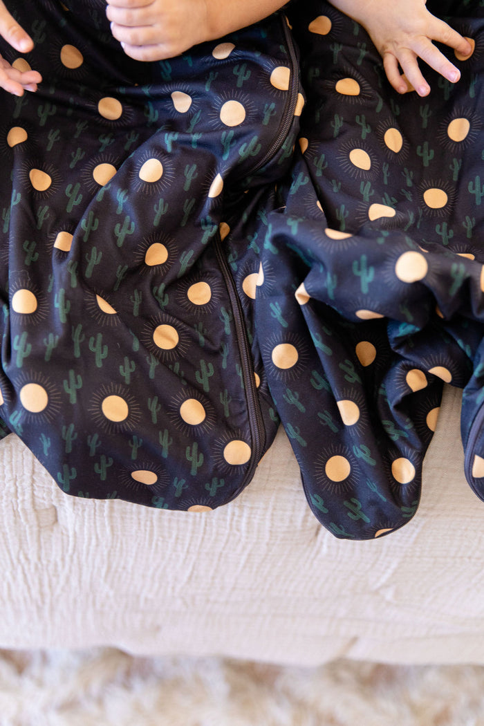 BLACK CACTUS SUN | SLEEP SACK