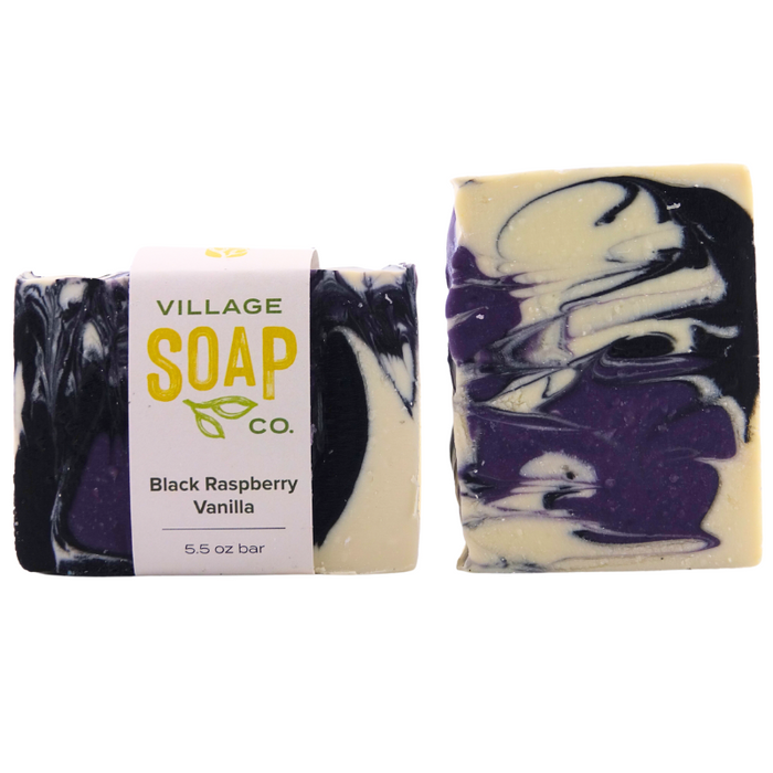 Black Raspberry Vanilla Bar Soap