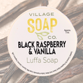 Black Raspberry & Vanilla Luffa Soap