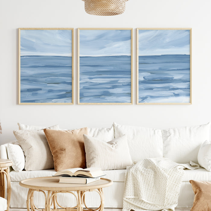 Blue Horizon - Set of 3 - Jetty Home