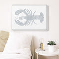 Blue Lobster Illustration - Jetty Home