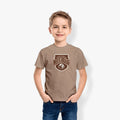 Boerboel Kids Printed Short Sleeve Tee Sand Mel | Boerboel