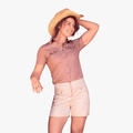 Boerboel Womens Kalahari Shorts Stone | Boerboel
