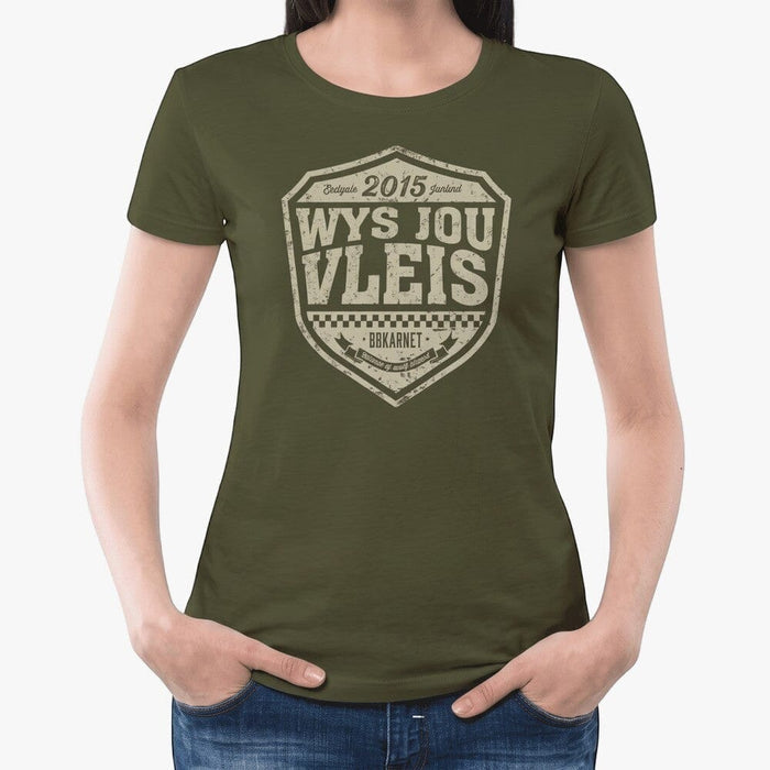 Boerboel Womens Premium Cotton Wys Short Sleeve Tee Green | Boerboel
