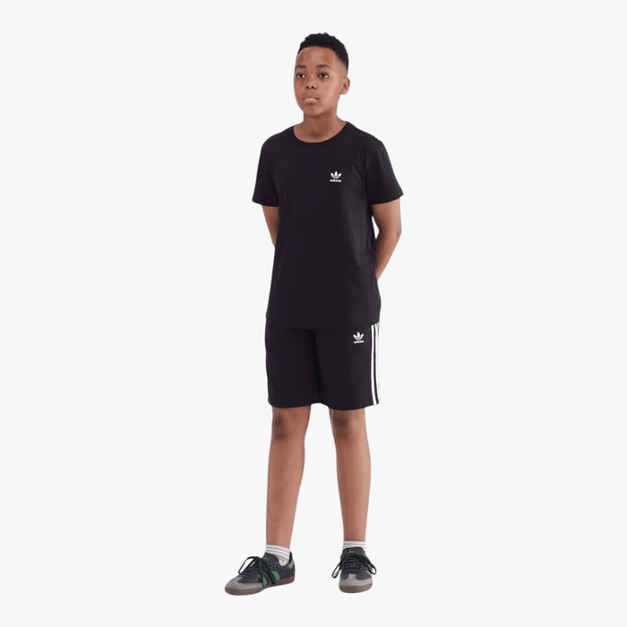 Adidas Boys Youth Ess Short Sleeve Tee Black | Adidas
