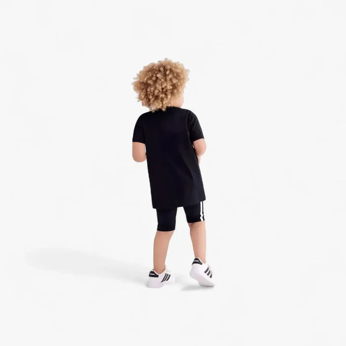 Adidas Boys Youth Ess Short Sleeve Tee Black | Adidas