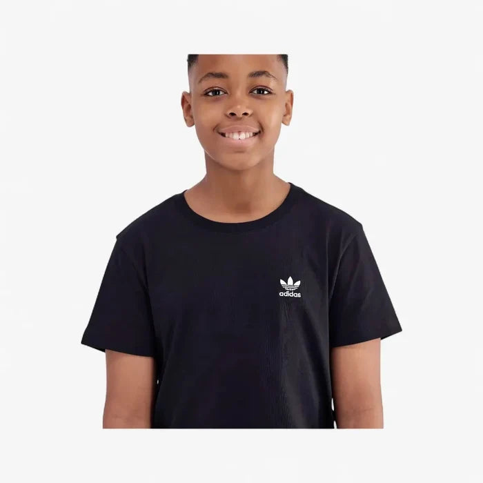 Adidas Boys Youth Ess Short Sleeve Tee Black | Adidas