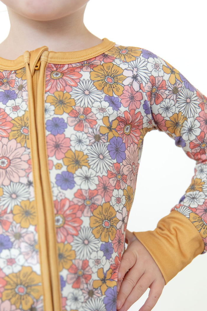 BUNCH OF POSIES | ZIPPER ONE PIECE