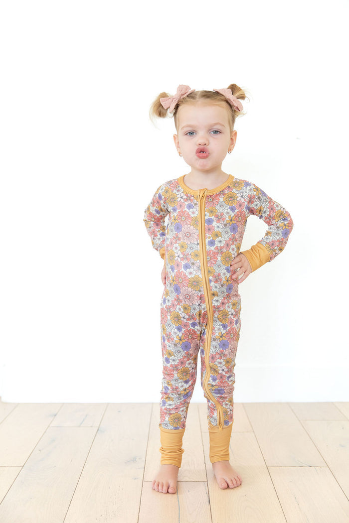 BUNCH OF POSIES | ZIPPER ONE PIECE