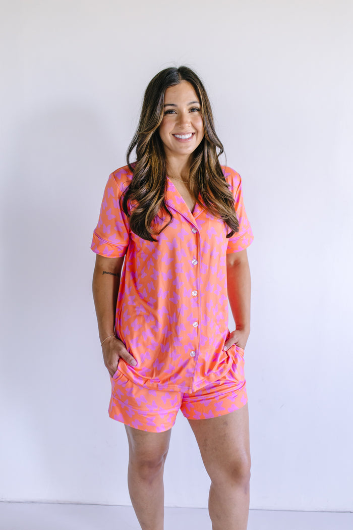 BUTTERFLIES | WOMEN'S SHORT SLEEVE SHORTS SET