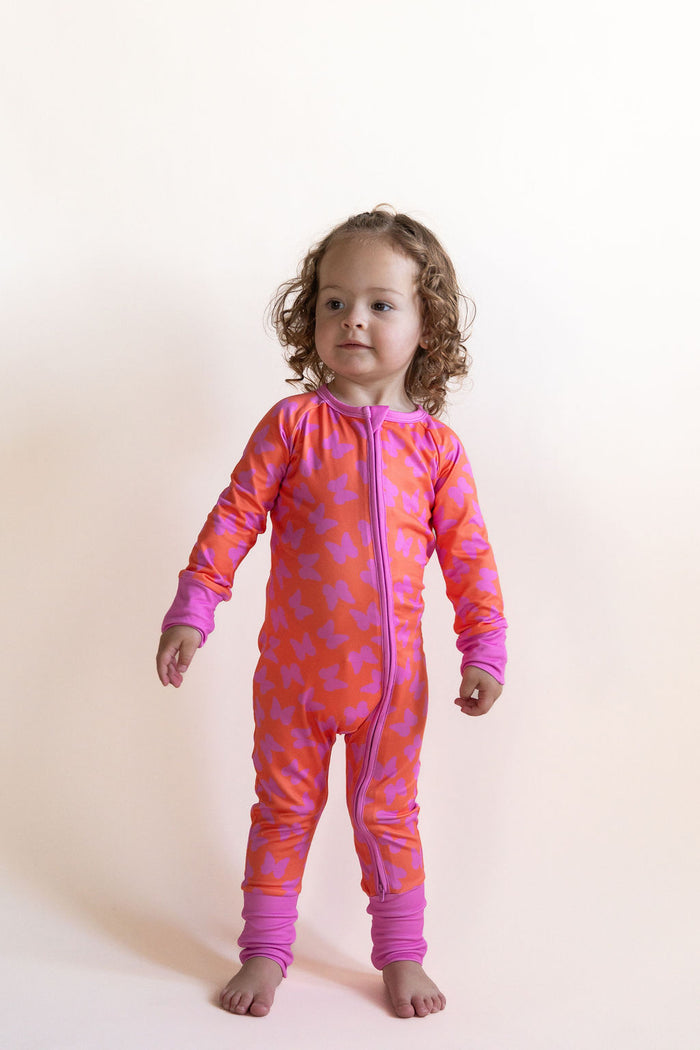 BUTTERFLIES | ZIPPER ONE PIECE