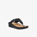 Butterfly Womens Delia 14 Wedge Sandal Black | Butterfly