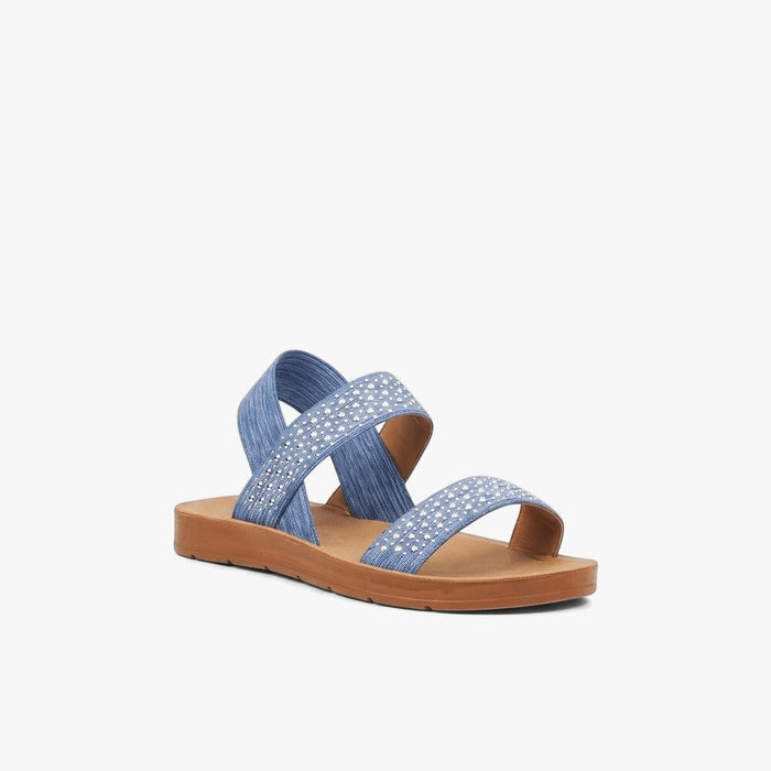 Butterfly Womens Zina 23 Sandal Blue | Butterfly