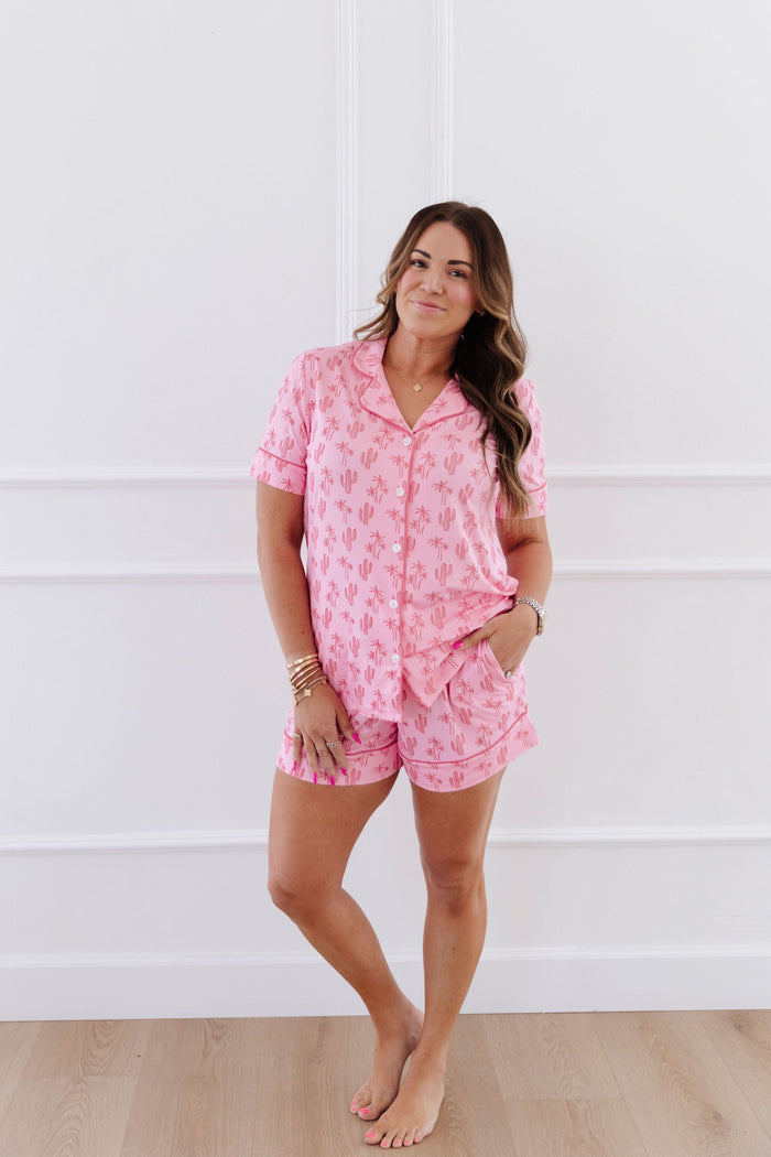 CACTUS PALM | WOMEN'S SHORT SLEEVE SHORTS SET