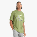 Calvin Klein Mens 3D Meta Monogram Short Sleeve Tee Olive | Calvin Klein