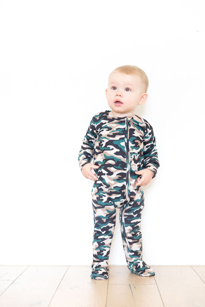 CAMOUFLAGE | FOOTIE ONE PIECE
