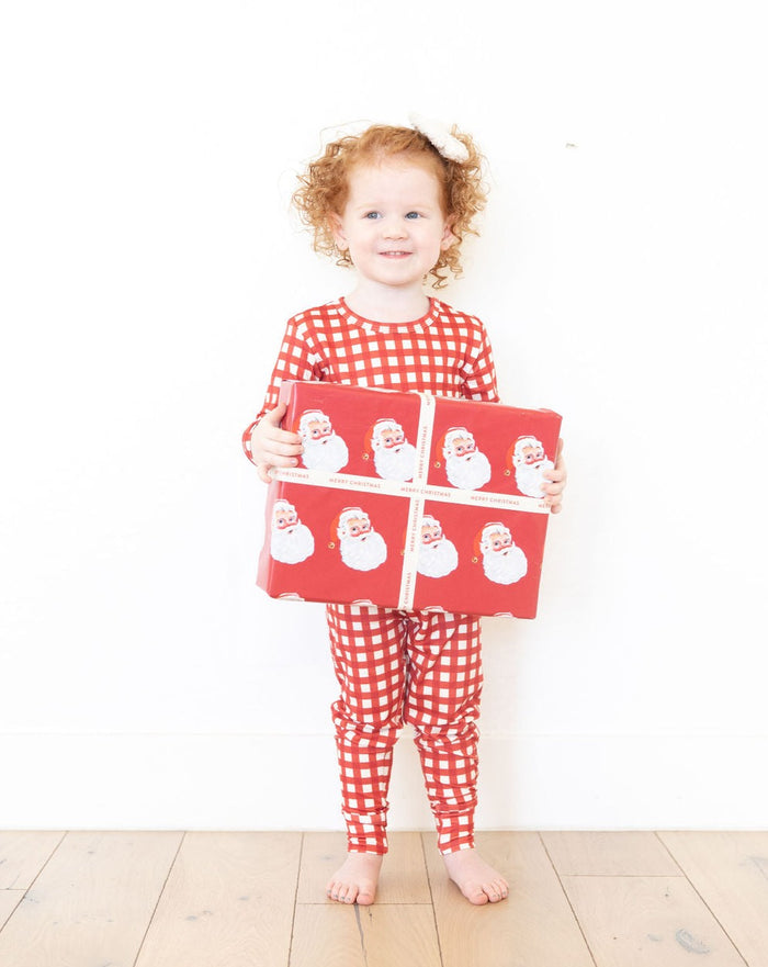 CANDY CANE GINGHAM | LONG SLEEVE