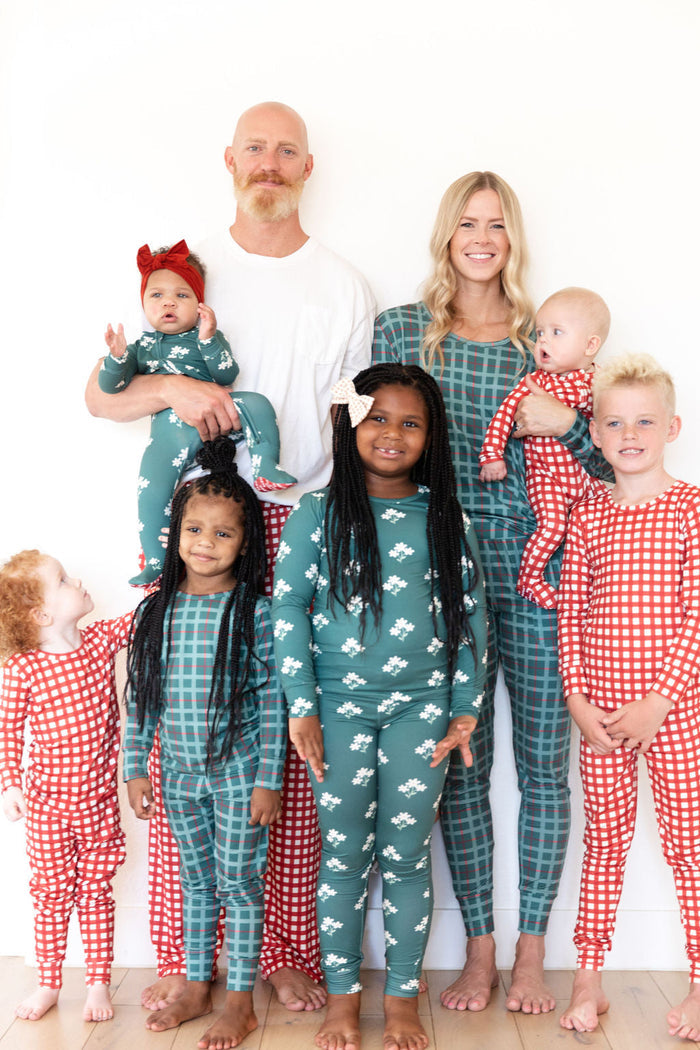 CANDY CANE GINGHAM | LONG SLEEVE