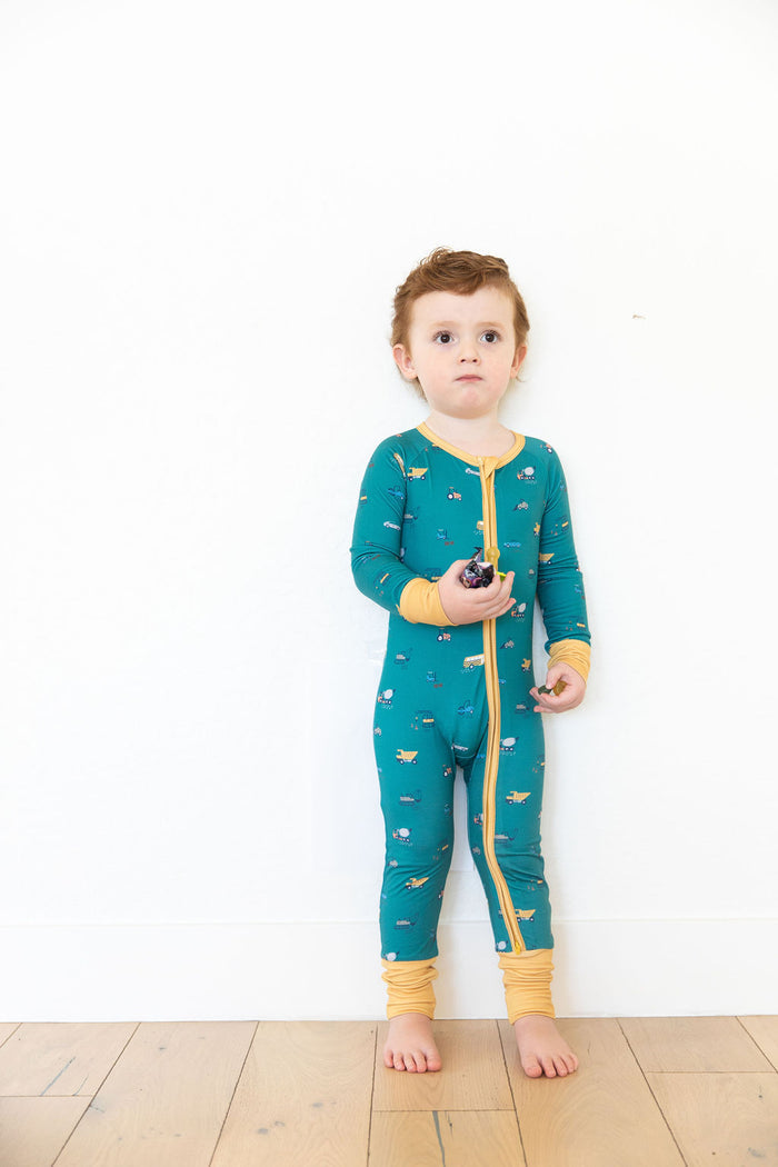 CARS + TRACTORS | ZIPPER ONE PIECE