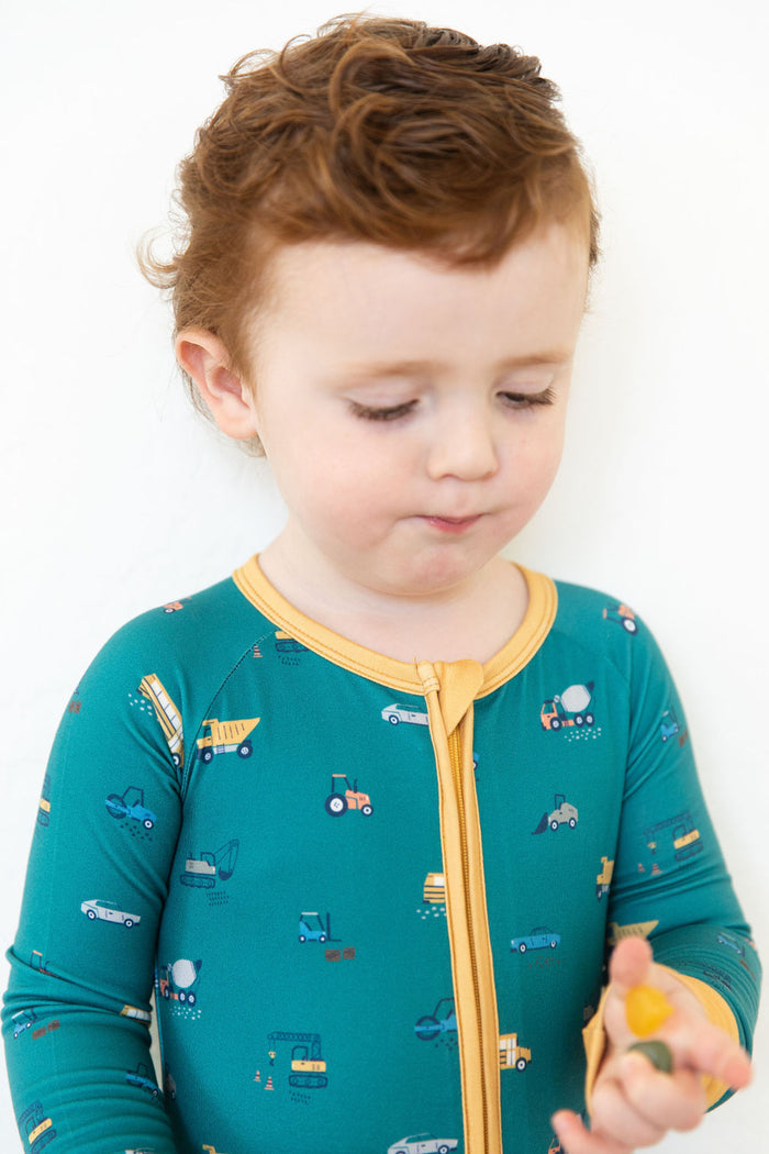 CARS + TRACTORS | ZIPPER ONE PIECE