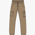 Cat Mens Utility Tie Waist Cargo Jogger Pants Kelp | Caterpillar