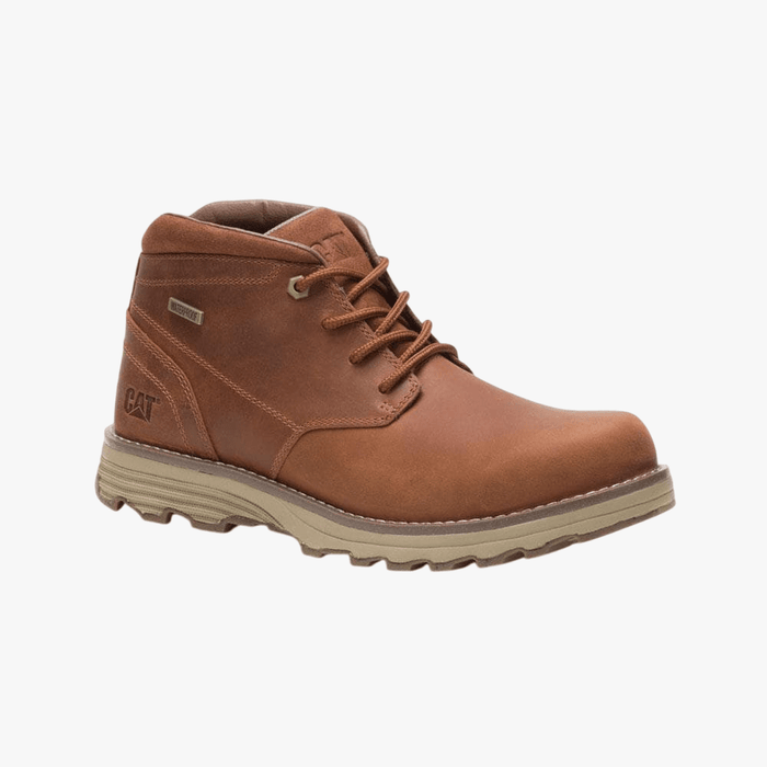 Caterpillar Mens Elude Wp Boot Leather Brown | Caterpillar