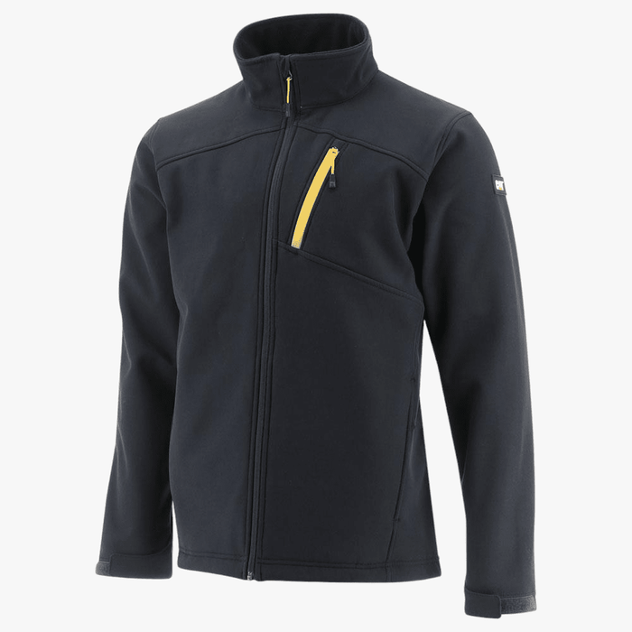 Caterpillar Mens Essential Softshell Jacket Black | Caterpillar