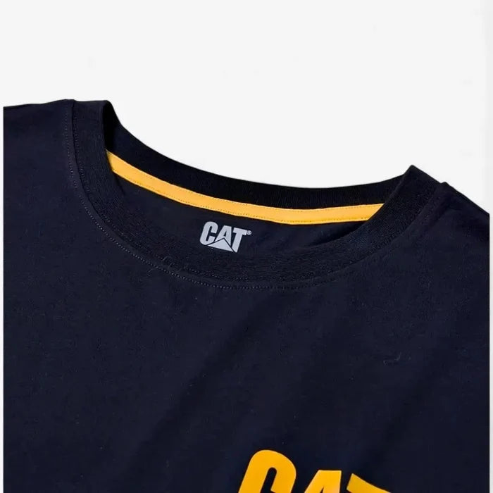 Caterpillar Mens Graphic Short Sleeve Tee Black | Caterpillar