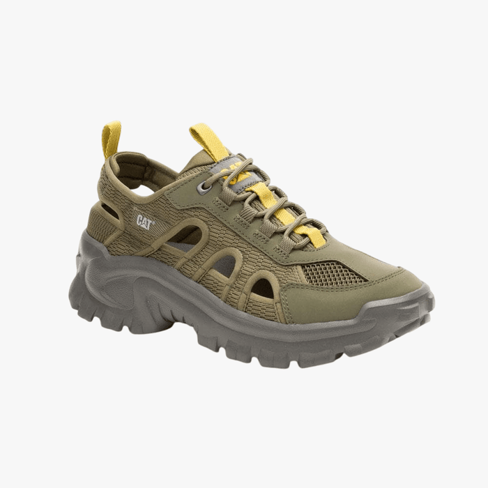 Caterpillar Mens Intruder Lite Air Flo Sandal Dark Olive | Caterpillar