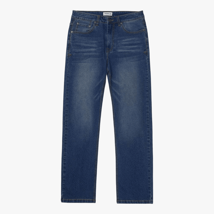 Caterpillar Mens Triblend Stretch Straight Leg Jean Vint Dark Wash | Caterpillar