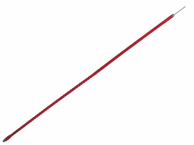 CB Radio Antenna - Everhardt Tiger SOTT4R 4' Red 1 1/2 Wave Fiberglass Tuneable Tip Antenna - CB Radio Supply