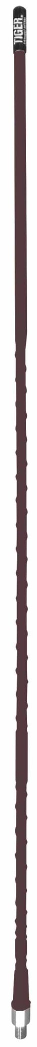 CB Radio Antenna - Everhardt Tiger TSM4B Black 4' 3/4 Wave CB Antenna Super Flex - CB Radio Supply