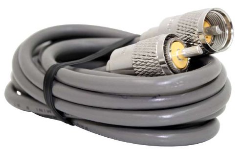 CB Radio Coax Cable - Procomm PR1.5-8X 18 inch RG8X Coax Cable w/ PL-259 Connectors - CB Radio Supply