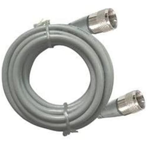 CB Radio Coax Cable - Workman 8X-12-PL-PL 12 Ft CB Radio / Ham Antenna Coax Cable w/ Molded Ends - CB Radio Supply