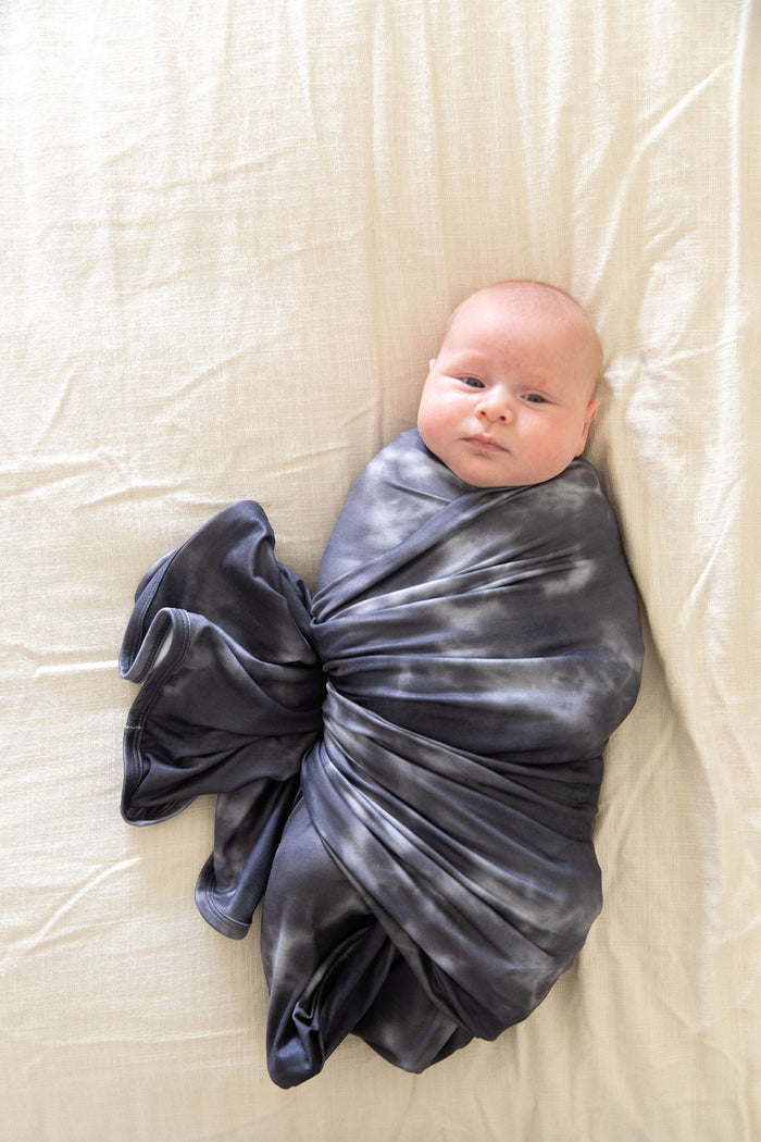 CHARCOAL TIE DYE | SWADDLE