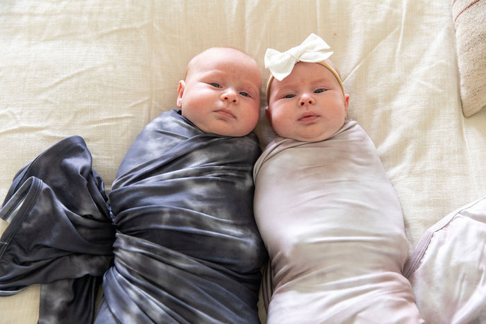 CHARCOAL TIE DYE | SWADDLE